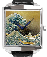 Hokusai's Under the Wave off Kanagawa -Taka maki-e-